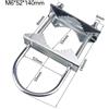 Morsetto per albero resistente per montaggio antenna staffa in metallo per for