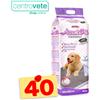 Record Traverse per Cani 60x60 → 40 - 80 - 120 Tappetini Assorbenti con Carboni Attivi