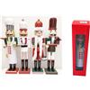 Schiaccianoci Soldatino 38cm Legno Natale Decorazione Negozi Casa cir