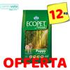 Farmina ECOPET NATURAL Puppy Medium 12 kg Pollo → Alimento per Cani Crocchette