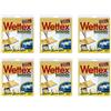 WETTEX 6pz WETTEX TUTTO PELLE Panno Pavimenti pelle scamosciata sintetica 50 x 60cm