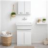 Jo-Bagno.it Mobile lavatoio da lavanderia 60x45 cm pilozzo in ceramica da esterno o interno