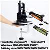 Rieci PRO Professionale Arrotino Pro 3 Versione Capocuoco Coltello Affilatrice Sistema