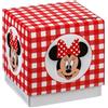 Disney Set 10 scatola cubo grande Minnie party rosso (cad. € 0,90)