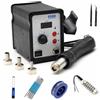 Soldering Station China Stazione Saldante Aria Calda Pistola Calore Manico Soffiatore 858D Rework