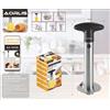 Affetta Ananas Acciaio Inox AORLIS AO-78329 Sbuccia e Affetta Facile e Veloce