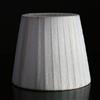 Paralume Conico Cilindro Moderno Per Lampada Applique Organza Bianco Mis 15" dfh