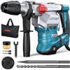 Eneacro Martello perforatore SDS-Max 1500W 12J, trapano demolizione, potente