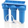 OLO Kit filtro trattamento acqua da 1/2 " antiresidui carboni attivi anti uv esterno