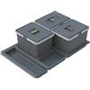 Does not apply Elletipi Metropolis PTC28 08050 7F C97 PPV Pattumiera Differenziata Da Cassetto,