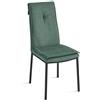 URSO STORE Set 2 sedie in tessuto con imbottitura design moderno per sala da pranzo CIC-943