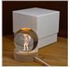 bomboniere.tv Luce notturna sfera led con fatina 3D