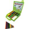 Regoli In Plastica Valigetta 200 Pezzi Colorati Bambini Scuola