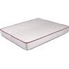 DecHome Materasso Matrimoniale Molle Bonnell 160x190x21 cm Ignifugo H3 DecHome