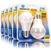 Aigostar Lampadina LED A60 E27 21W 2160lm 3000K Luce Calda 10 Pezzi