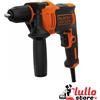BLACK+DECKER BLACK-DECKER- Trapano a percussione 710W Mod. BEH710K