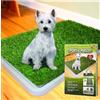 NEGOZIO MATTO SRLS POTTY PATCH DOG TOILETTE WC CANI LETTIERA LAVABILE BISOGNI CANE 3 STRATI