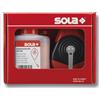 SOLA TRACCIATORE A FILO SOLA CON POLVERE ROSSA o BLU CPL SET MT30 SUPER PROFESSIONALE