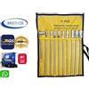 Set di Chiavi a Bussola Hex Extra Lunghe 11 Pezzi Metrica 8-19mm con 200mm Giunt