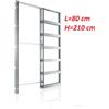ECLISSE CONTROTELAIO Unico cartongesso kit 60/70/80/90/100x210 x porta scomparsa Eclisse