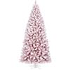 Albero Di Natale Rosa Chiaro Abete Artificiale 210 Cm Albero Base bal