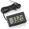 ARCELI Termometro digitale LCD Monitoraggio della temperatura con sonda esterna per