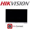 Hikvision Monitor Display Touch Nero Screen interno 7" Intercom POE DS-KH6350-WT
