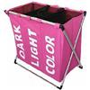 Dirty clothes China Sporco Vestiti Cesta Portaoggetti Tre Griglia Organizer Ripiegabile Grande Laund