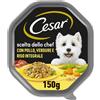Scelta Dello Chef Cibo Umido per Cane Con Pollo Alla Griglia,Riso Integrale E Ve