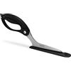 Does not apply Scizza Forbici per Pizza Con Vassoio Nero, Lame in Acciaio Inox 420J2, Taglio Pr