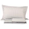 Bellora Lenzuola in raso completo Bellora Onice righe jacquard