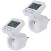 GB Interruttore orario digitale GreenBlue - timer, carico massimo 16A, IP20, GB605