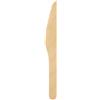 Dot Horeca Solution 2000 Coltelli in legno di betulla 16cm monouso posate bio riciclabili usa getta