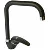 Cucina Miscelatore Rubinetto Lavello Monocomando Colore Nero Squadrato Opaco dfh