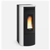Nordica-Extraflame NORDICA EXTRAFLAME TERMOSTUFA PELLET ERM/VENT 16KW COSTANZA IDRO 5.0 BIANCA