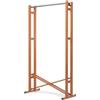 Foppapedretti Stand appendiabiti pieghevole Ruote legno Noce 415406 Snake 90 Foppapedretti