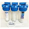 CRISTAL FOSS KIT FILTRO TRATTAMENTO ACQUA ø 1 " POL ANTIRESIDUI ANTICALCARE E CARBONI ATTIVI