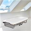 MiaSuite BRANDINA PIEGHEVOLE CON MATERASSO IN MEMORY 80X200 CM COMODA IDEA SALVA SPAZIO