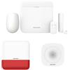 HIKVISION Kit Allarme Hikvision AXPRO GSM Antifurto Casa Wireless con Sirena e App