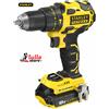 Stanley TRAPANO AVVITATORE 1/2" 18V 2Ah 2 BATTERIE VALIGETTA STANLEY FMC627D2-QW FATMAX