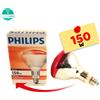 Philips LAMPADA RISCALDANTE 150 W E27 → Utile per Cuccioli Gattini Suini Pulcini Rettili