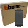Bticino Kit 10 Bticino Living Light L4003N Deviatore 16A Antracite Livinglight Nero