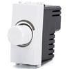 Aigostar Dimmer LED Bianco 100W Regolatore Compatibile Vimar Plana Kit 8 Pezzi