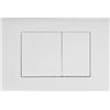 Does not apply Placca Di Scarico Bianco Opaco - Compatibile Con Geberit Duofix Sigma/Delta/Basi