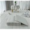 MAT 20Pz 30x30 Tappeto Puzzle in morbido peluche casa tappetini bambini Componibile