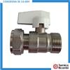 Valvola a sfera chiave arresto acqua MF - FF 3/4"
