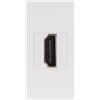 Maclean Prese di corrente d'antenna USB HDMI LAN USBx2 bianco , nero Maclean