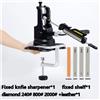 Rieci PRO Professionale Arrotino Pro 3 Versione Capocuoco Coltello Affilatrice Sistema
