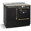 MEB CUKI 95 CUCINA TERMOCUCNA IDRO A LEGNA CON FORNO STUFA TERMOSTUFA