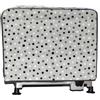 Does not apply Copri Affettatrice in Cotone Cm 43X56X31 Made in Italy (POIS GRIGIO E NERO)